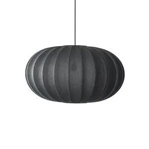 Made By Hand  - Knit-Wit 76 Oval Pendant - Black